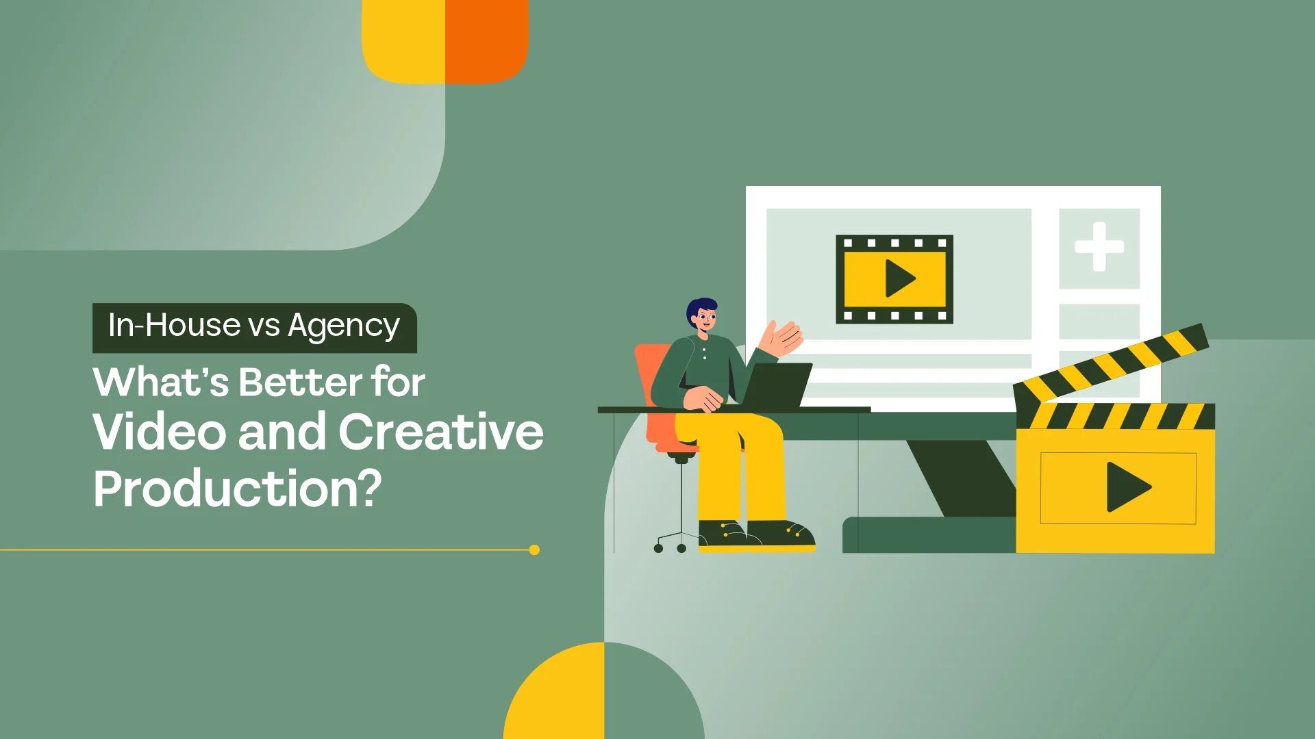 In-house creative team vs marketing agency comparison for B2B video production
