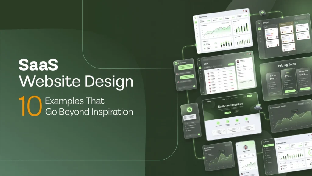10 SaaS Website Design Examples